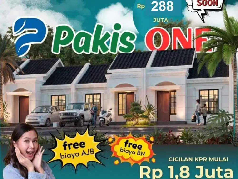 Promo Rumah Murah Pakiskembar Perumahan Pakis one Malang