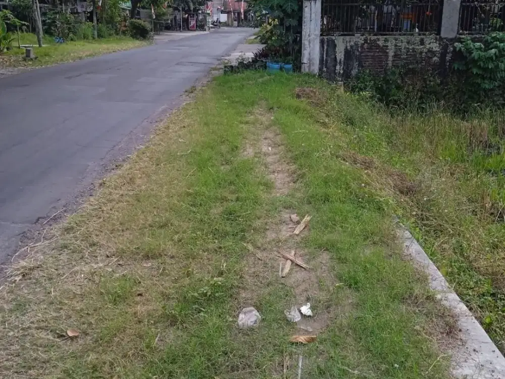 Tanah Jogja Strategis 7 Menit Ke Bandara Adi Sucipto