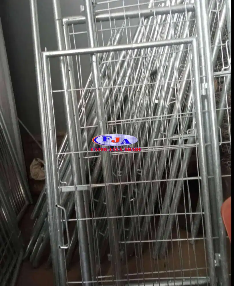 Pintu Swing Tunggal Pagar Brc T.150 cm x L.100 cm HDG