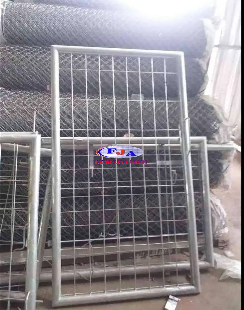 Pintu Pagar Brc Swing Tunggal T.175 cm x L.100 cm HDG