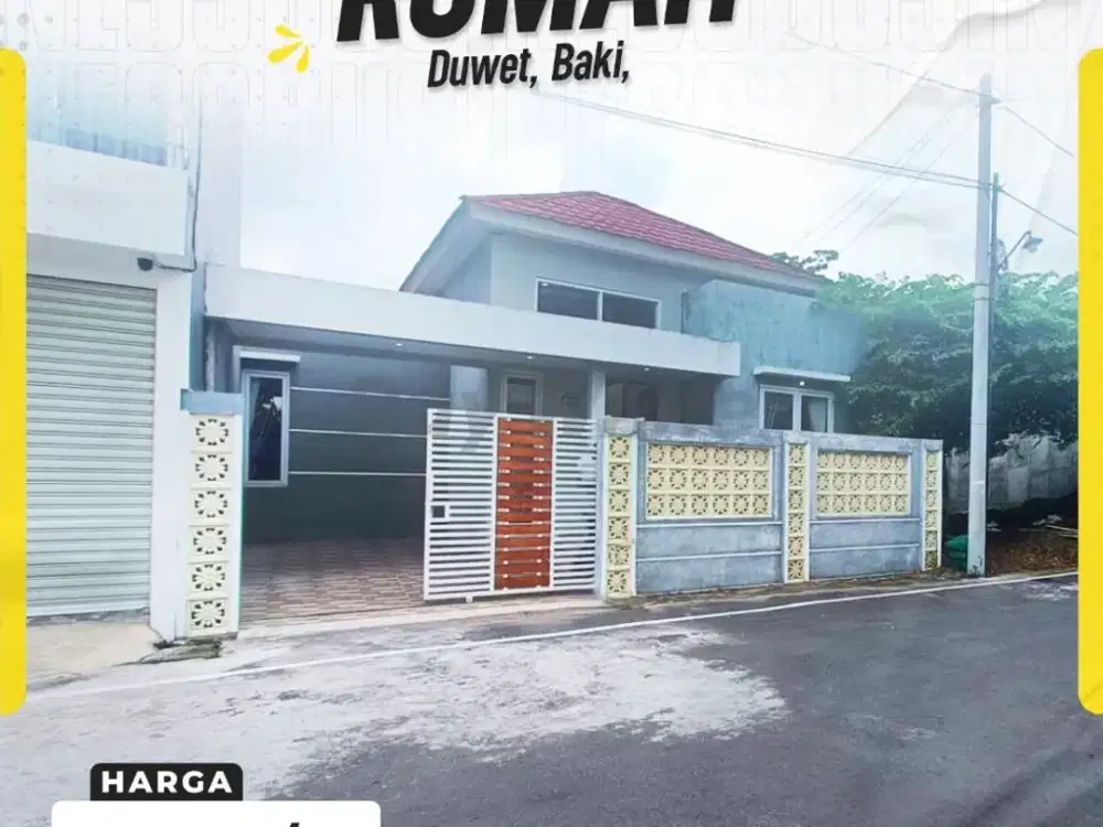 Disewakan Rumah Cluster Bagus Siap Huni Semi Furnished Di Baki