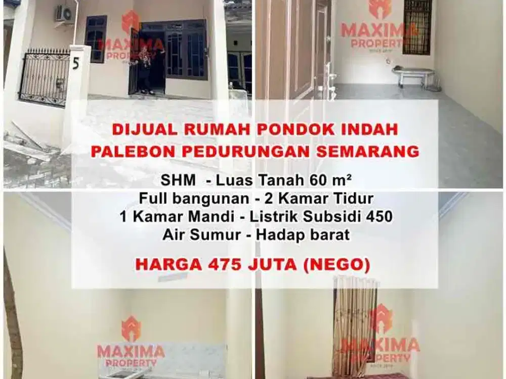 rumah di jual cepat di palebon semarang