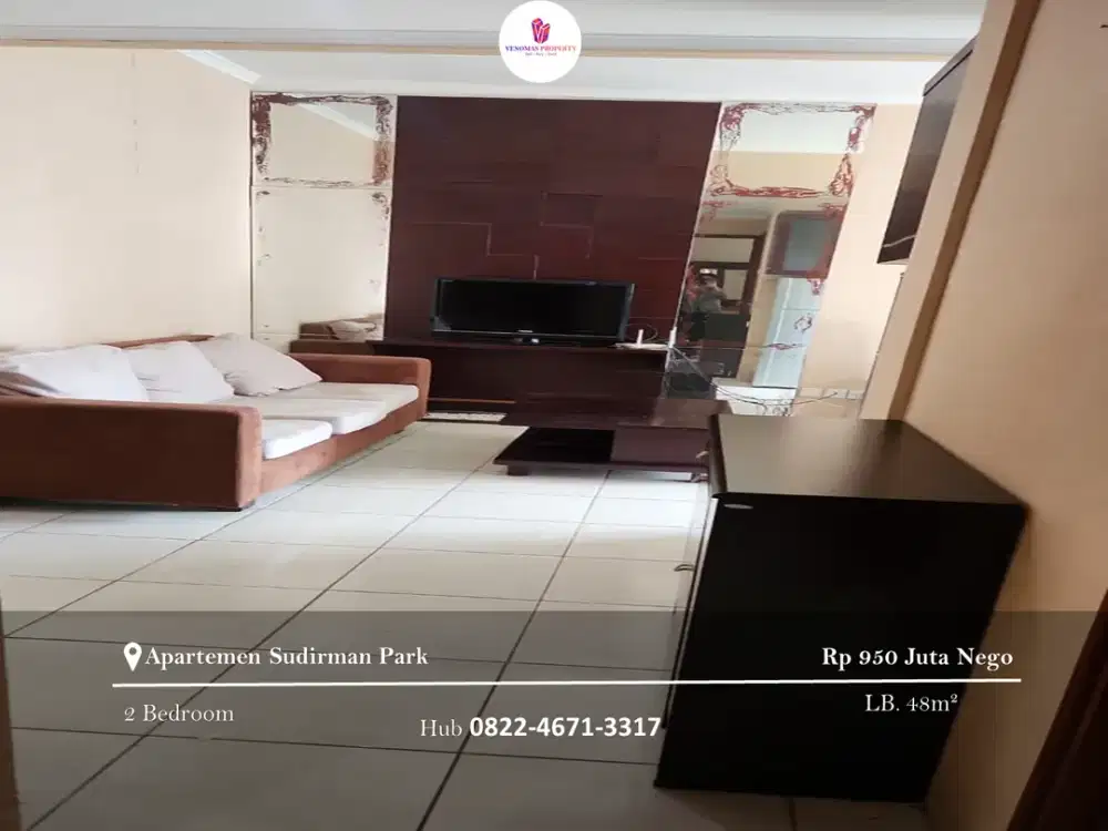 Dijual Apartement Sudirman Park 2BR Full Furnished Tower B