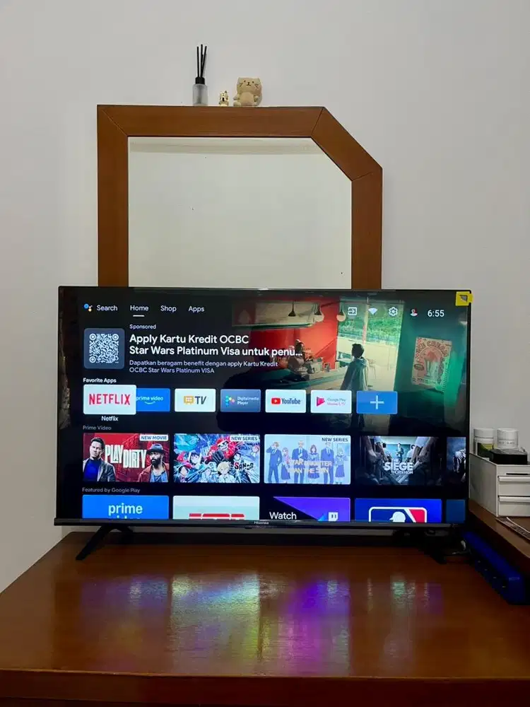 TV Hisense 43 Inch Android TV – Baru Buka Box (Full HD, Garansi Resmi)