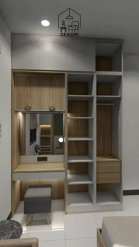 lemari,meja rias,kamar set,kitchen set furniture custom
