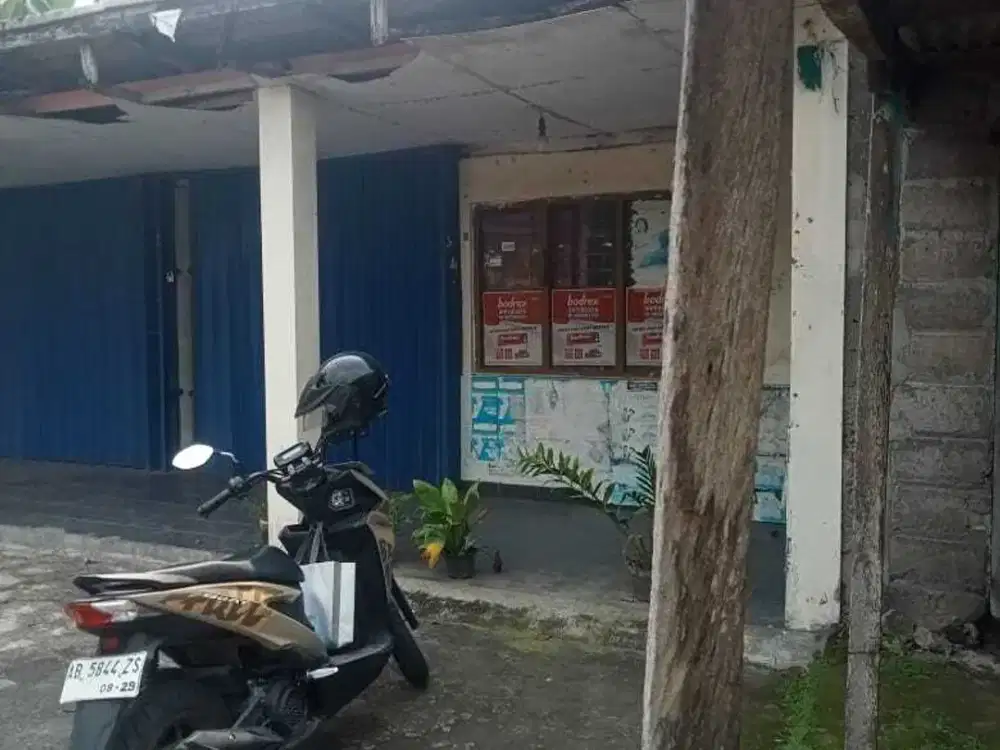 TANAH + BANGUNAN MURAH STRATEGIS DEKAT  JL MAGELANG SLEMAN YOGYAKARTA