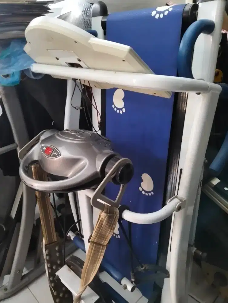 Treadmill manual 6 fungsi alat olahraga lari