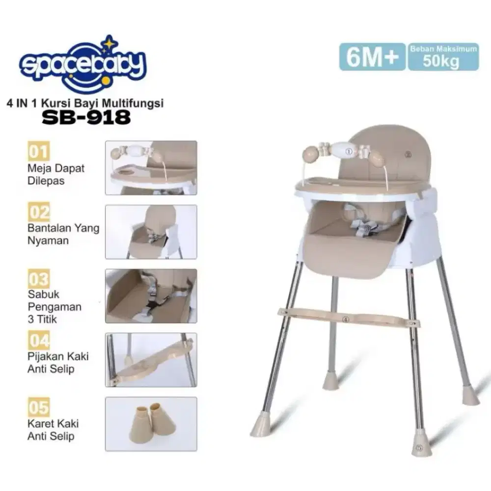 Kursi bayi multi fungsi 4 in 1