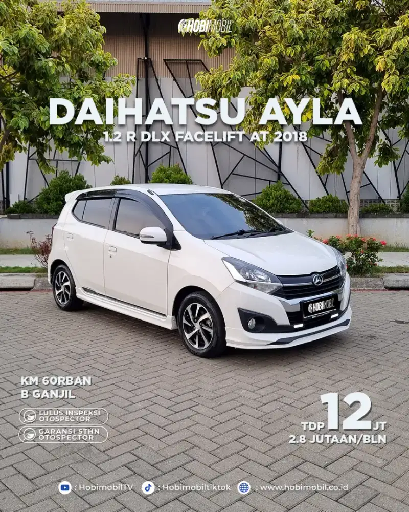 Daihatsu ayla R 1.2 dlx facelift