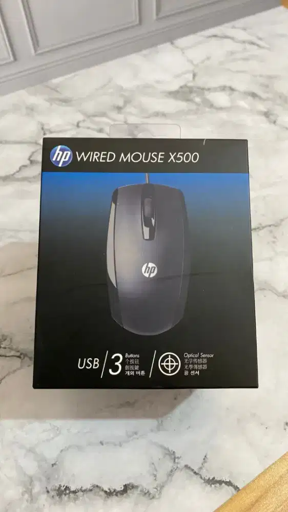 Mouse Hp Wired Mouse X500