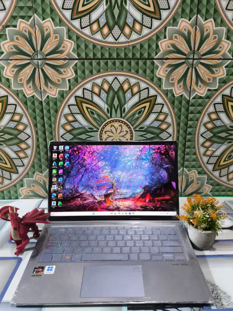 [SSD 512GB] Laptop slim Asus Zenbook 14 M431d Ryzen 5 Ram 8gb/512Gb