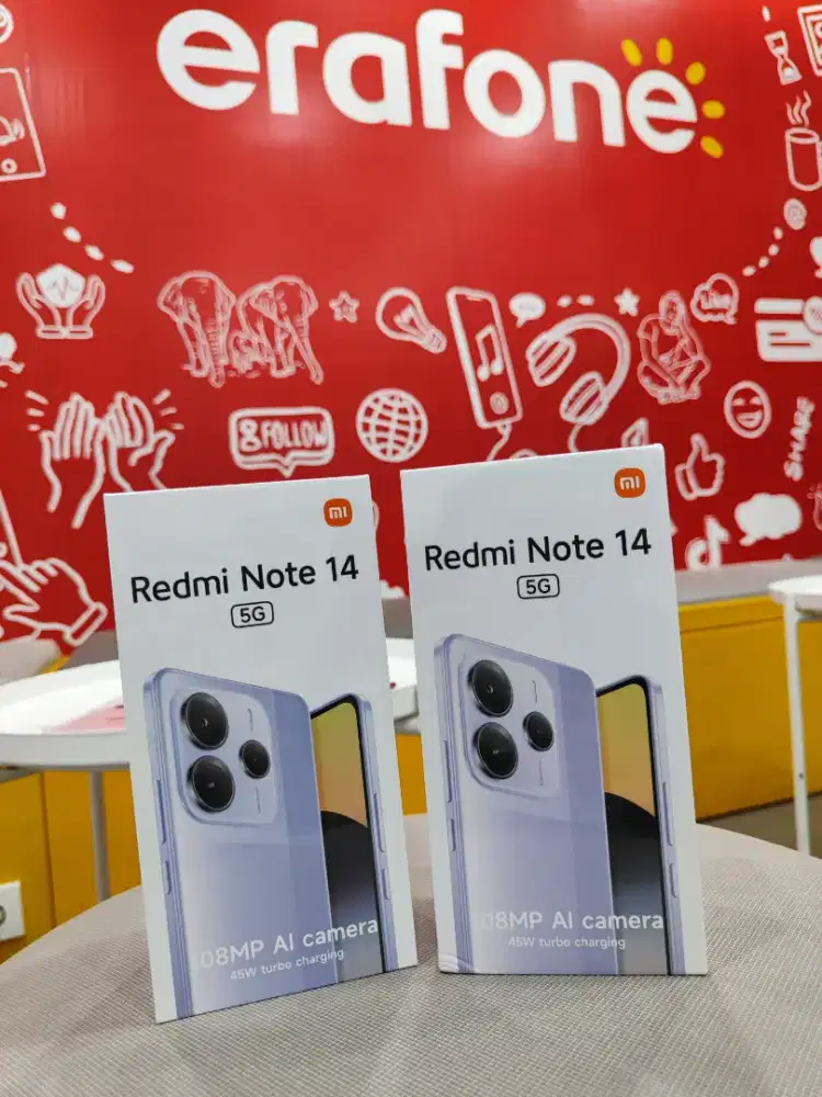 Redmi Note 14 5G 12/512 Gratis Buds 6 play