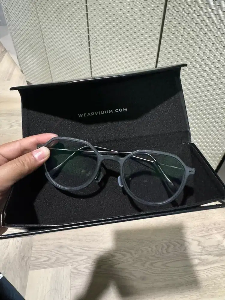 Kacamata Panto L Gray Viuum