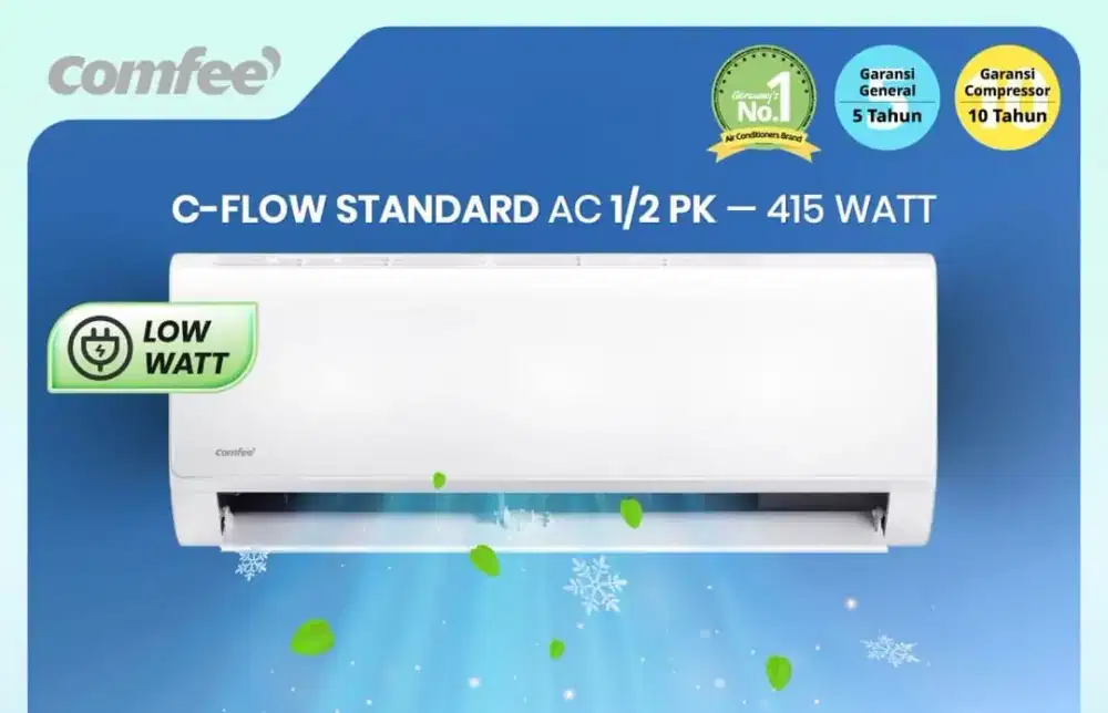 PROMO AC MURAH 1/2 PK UNIT SAJA