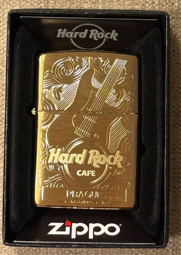 Hard Rock Cafe Zippo Lighter Prague

Original Korek Api