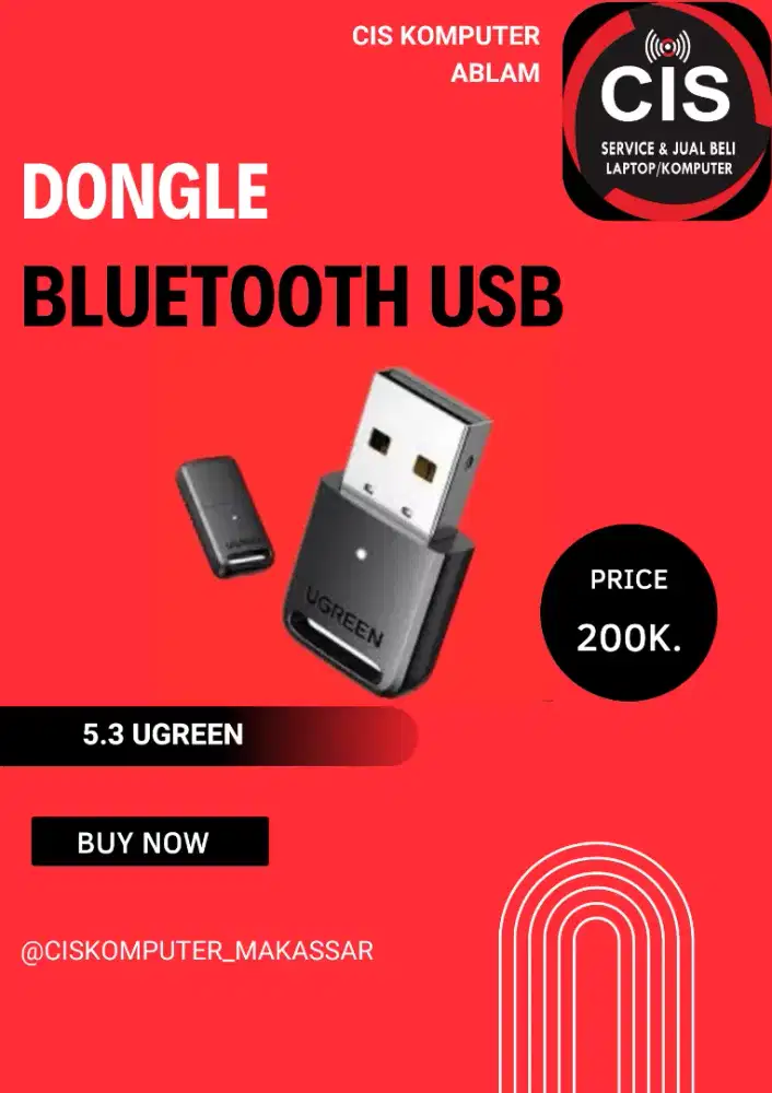 Ready Dongle Bluetooth USB 5.3 UGREEN