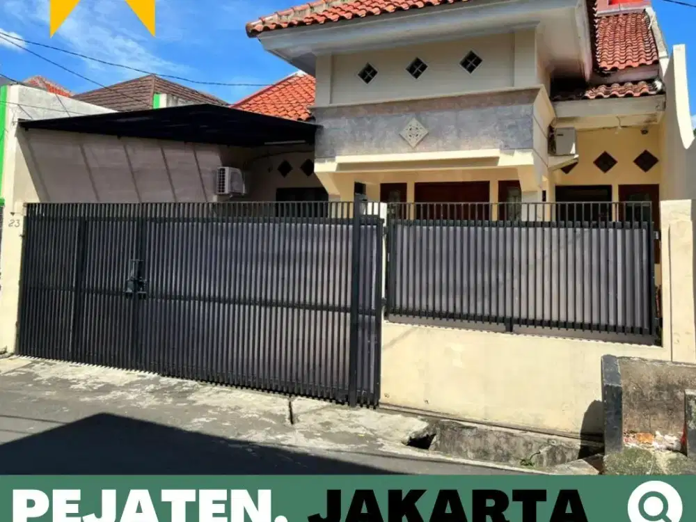 Rumah dijual 1,5 Lt.Pejaten Timur, JakSel 5 Menit Stasiun Pasar Minggu