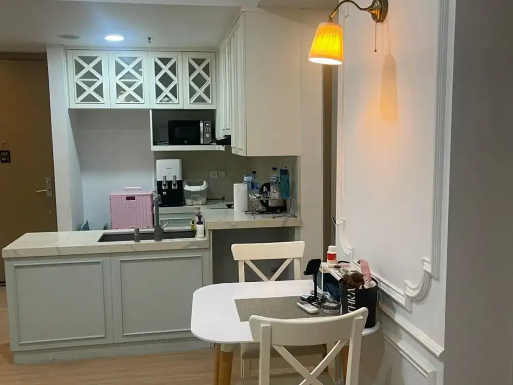 Apartemen Gold Coast Pik luas 68 m, 2 BR furnished rapi bagus