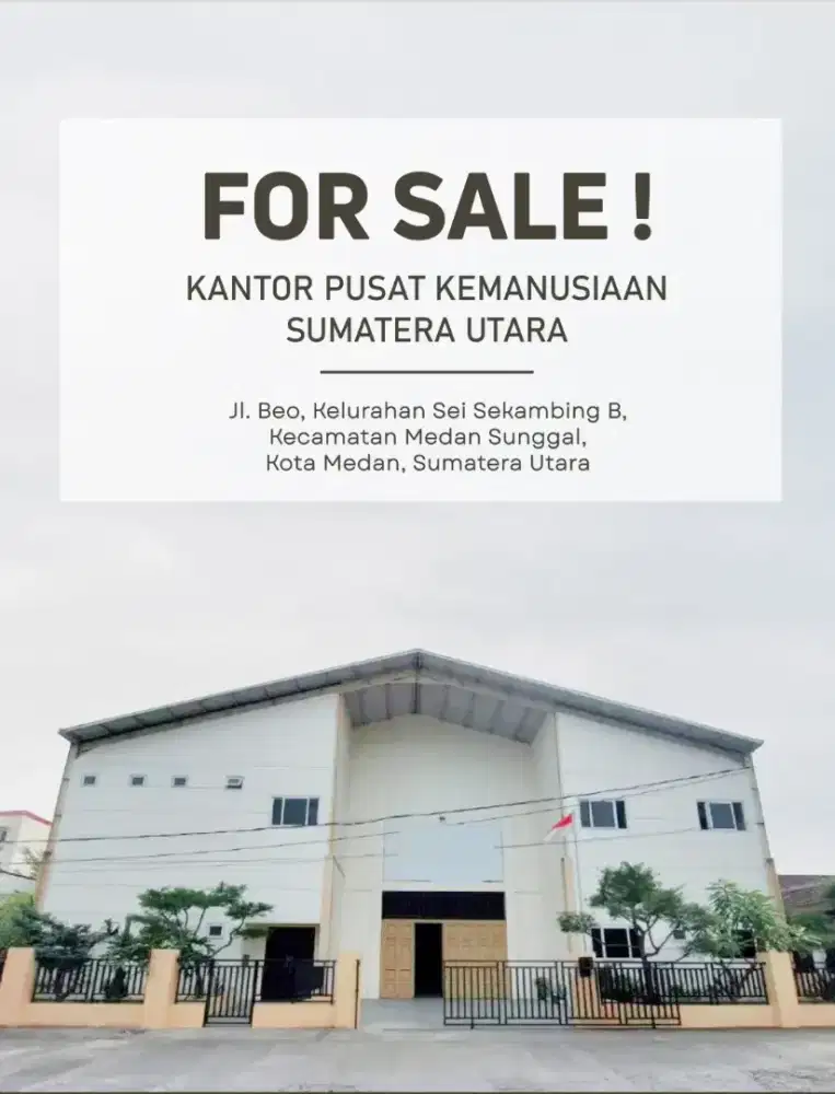 JUAL GEDUNG KANTOR UNTUK UMKM ATAU GUDANG