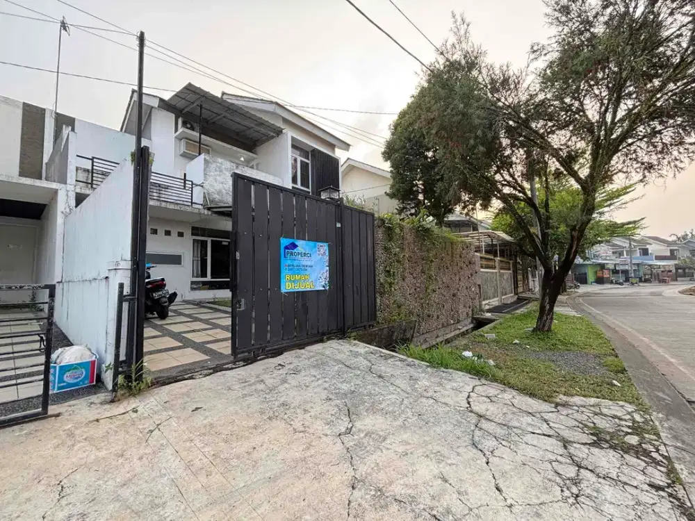 Rumah 2 lantai Pinggir Jalan bisa usaha atau dibuat 3 ruko di Jalan Utama Citra Indah City Cileungsi