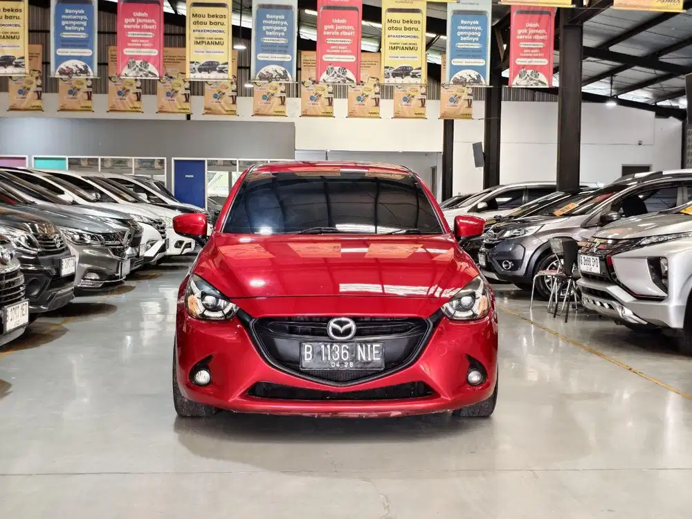 TERMURAH MAZDA 2 R SKYACTIV 2015 Red Edition DP 4JT PERFECT NO PR