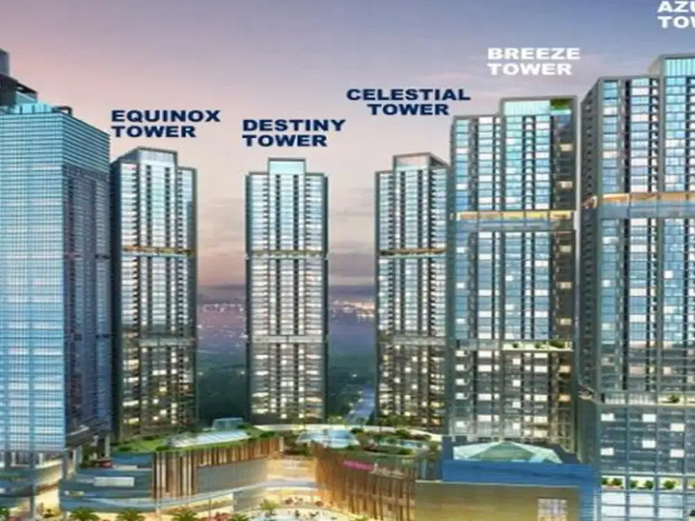 Disewakan Apartemen Menara Jakarta 2br Unfurnish Bagus