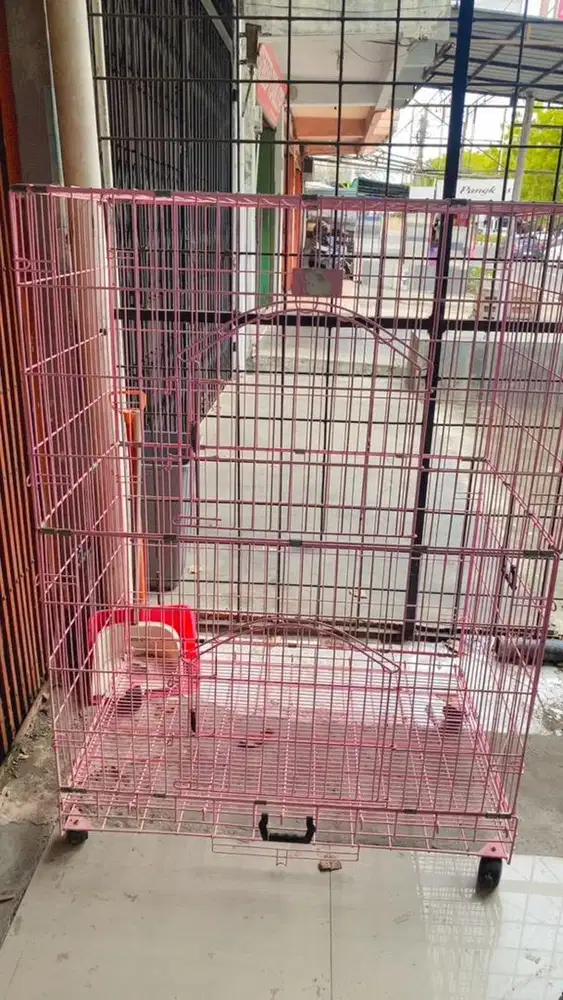 Kandang pink 2 lantai