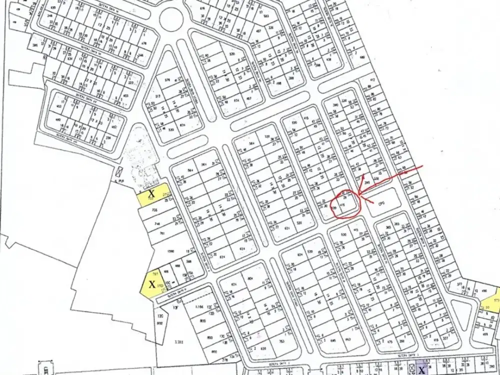 Dijual Kavling di Onyx - Alam Sutera  LT 415 M2
