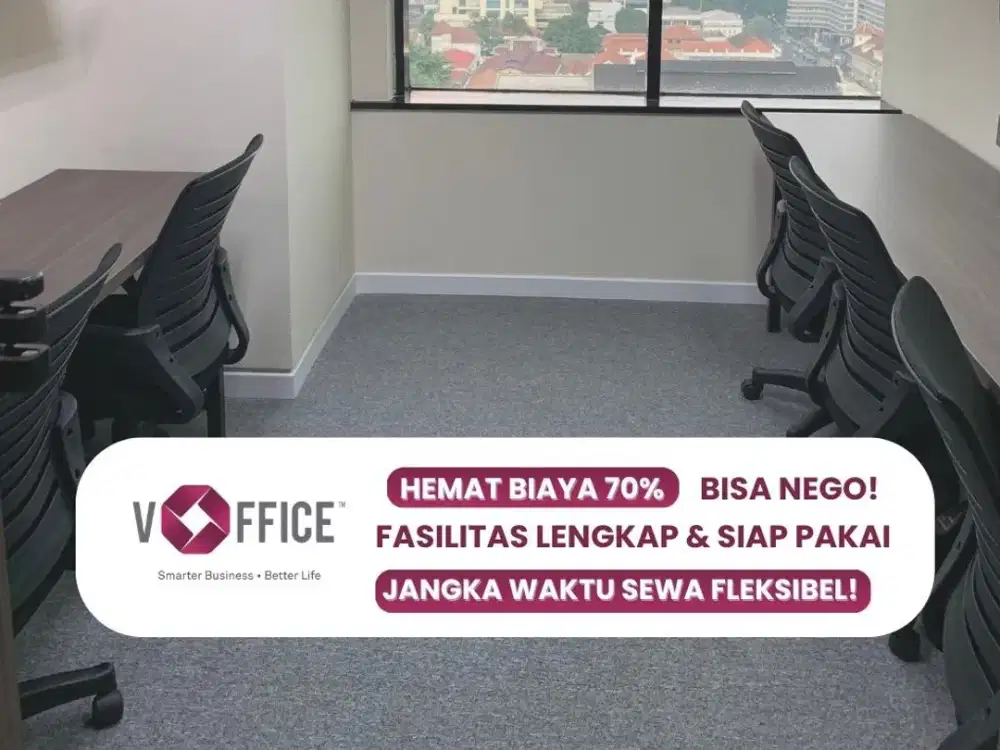 Sewa Ruang Kantor Premium Kawasan Asia Afrika Bandung