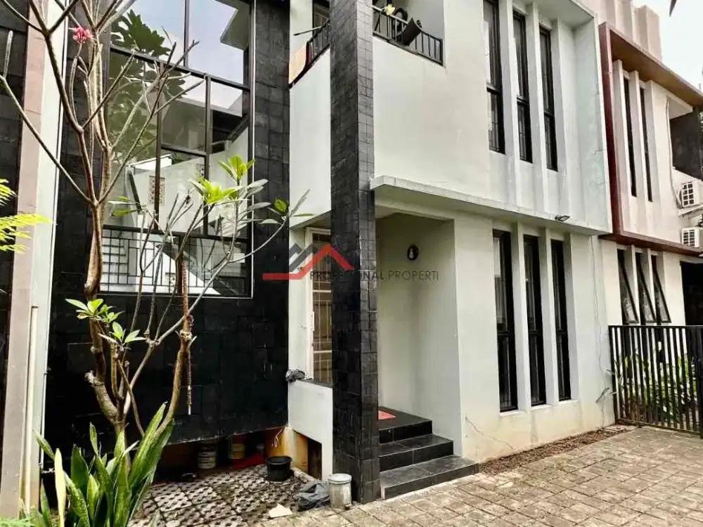 Rumah Modern Minimalis Dalam Town House