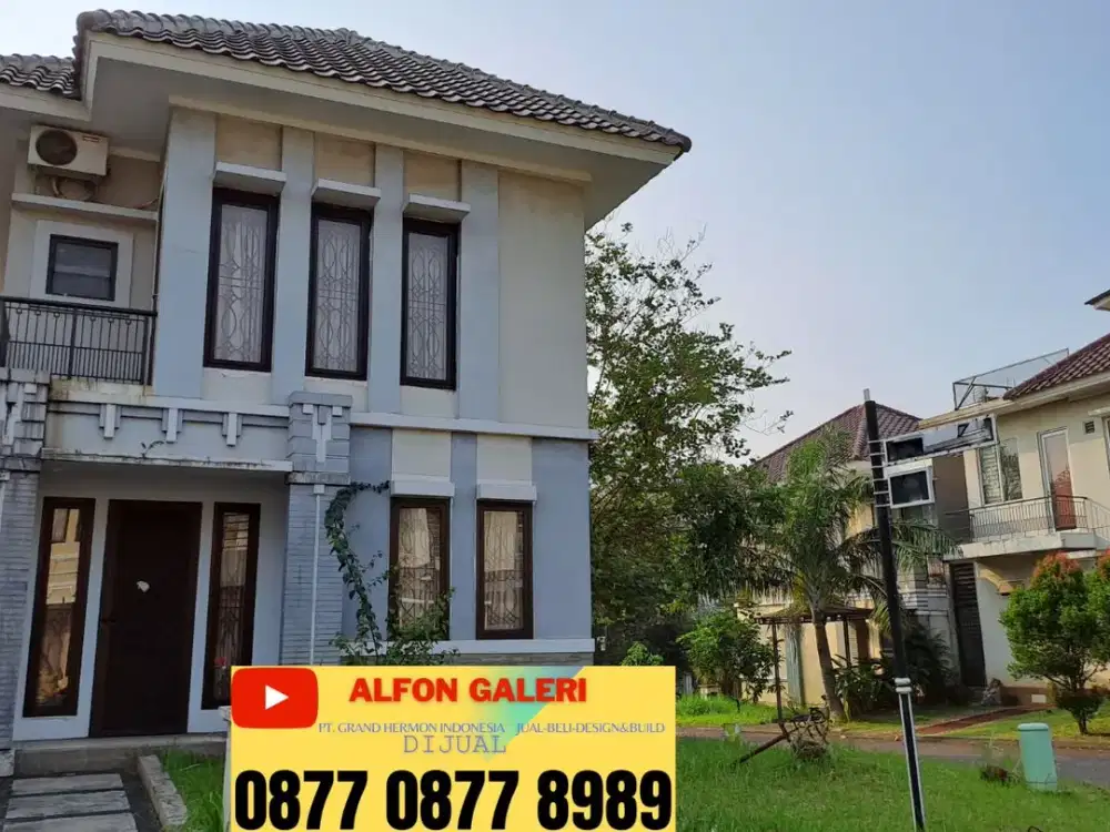 jual cepat rumah huk legenda wisata cibubur dekat tol kota wisata cibubur