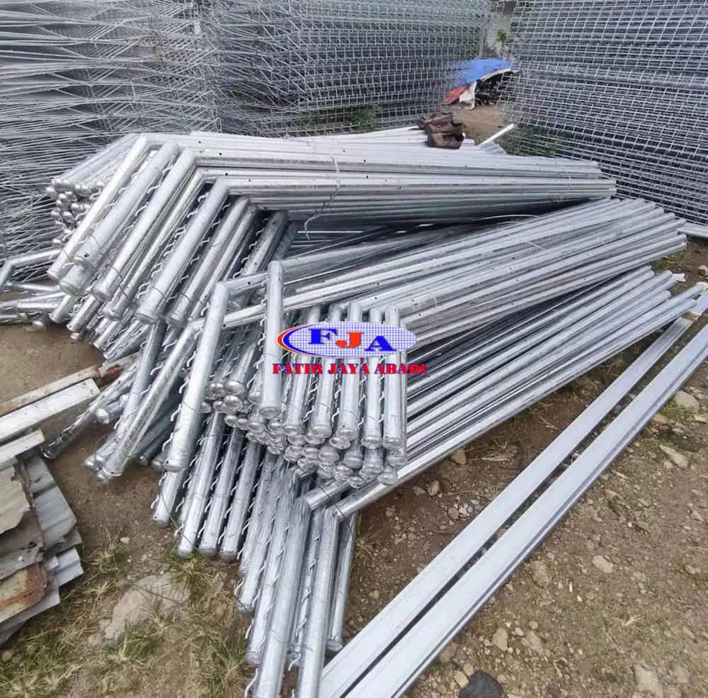 Tiang Tekuk Pagar Brc