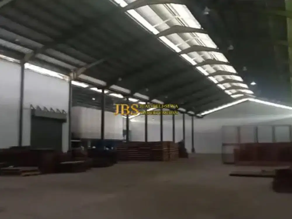 Jual Gudang Siap Pakai dan Tanah di Jalan Sunggal - Medan