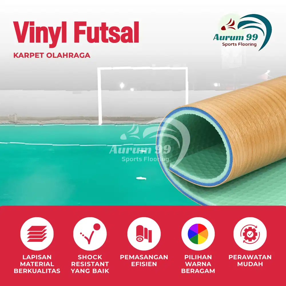 Lapangan Futsal - Karpet Lapangan Futsal | Lantai Futsal | Rumput Sint