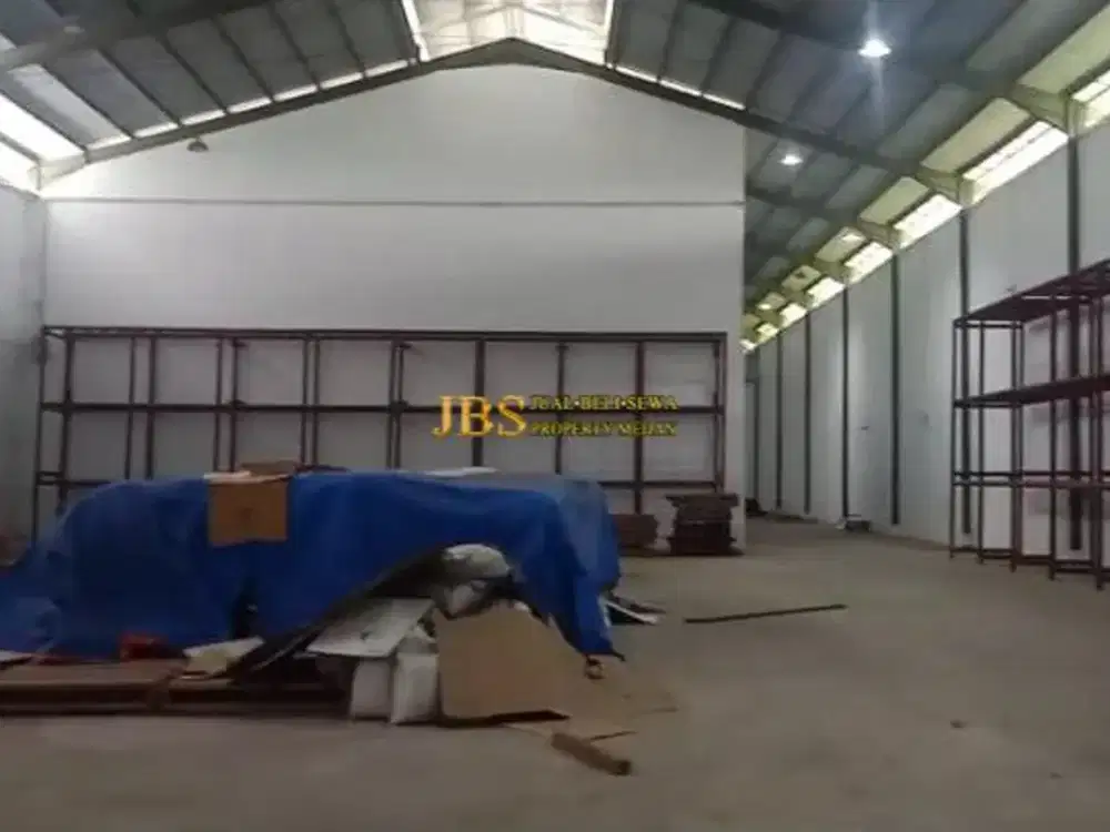 Dijual Gudang dan Tanah di Jalan Sunggal - Medan