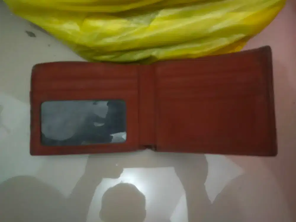 Dompet kulit warna coklat edition