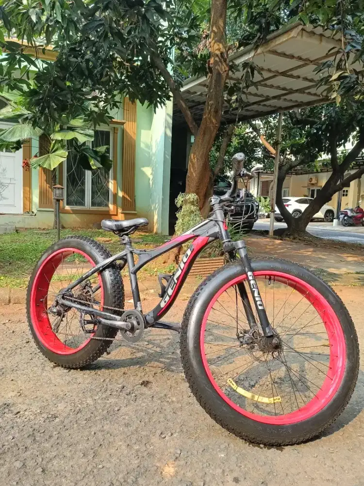 Sepeda fat bike ban besar / gede