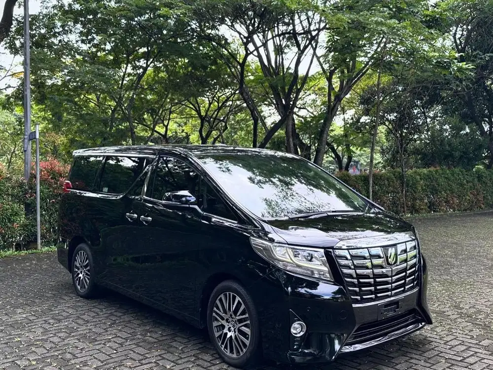 Full Record! Toyota Alphard 2.5 G ATPM 2016 S400 Vellfire RX200t