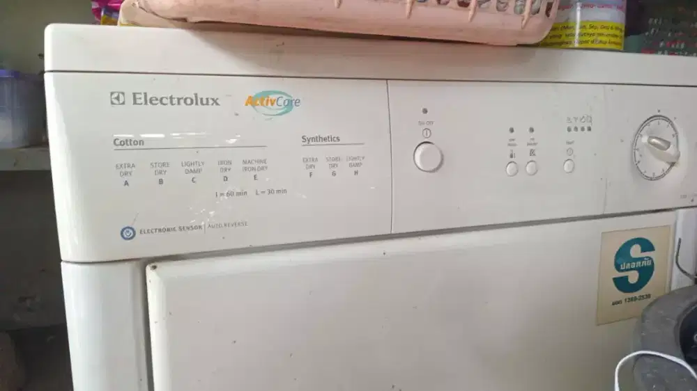 MESIN PENGERING PAKAIAN ELECTROLUX, Om Jimi