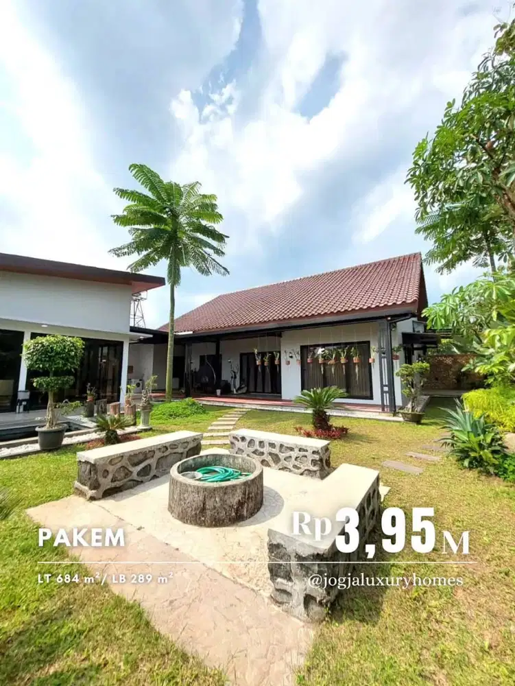 Dijual Villa Sejuk dan Asri Cocok Untuk Slow Living di Pakem