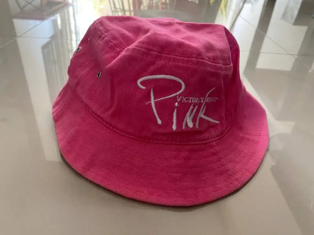 TOPI VICTORIA’S SECRET PINK - ORIGINAL – PRELOVED