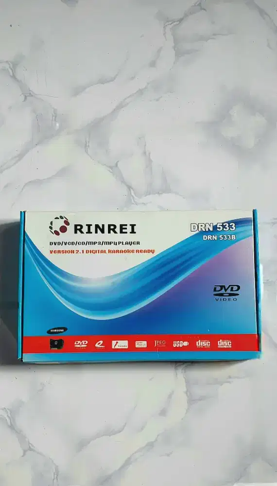 Dvd RINREI hitam lengkap dengan box