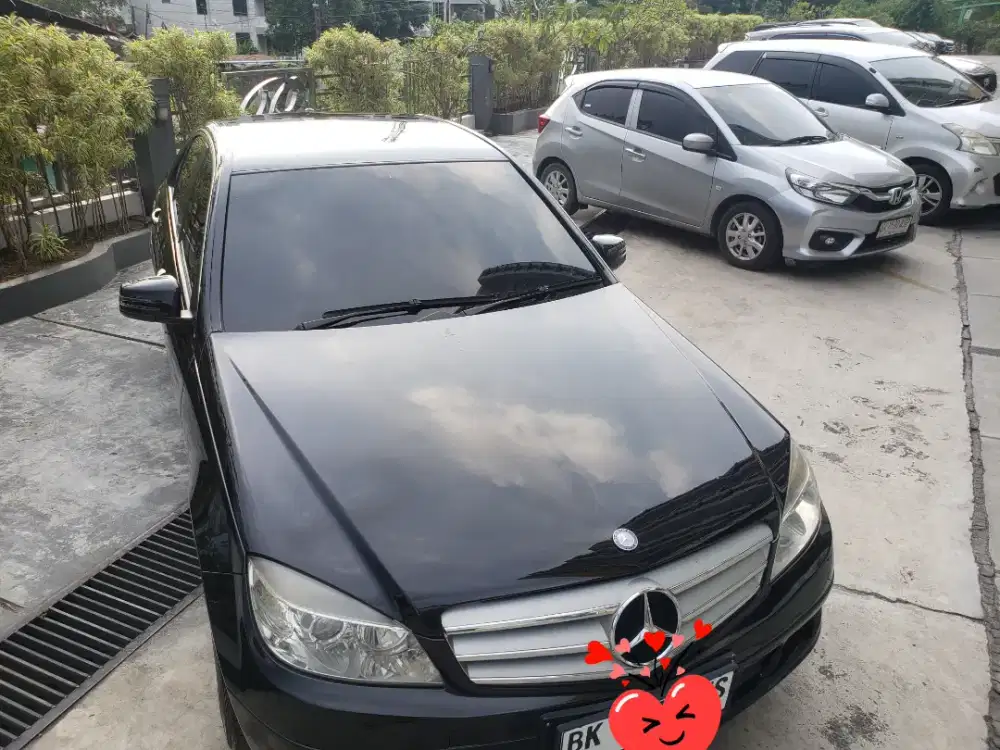 Mercedes-Benz C200 W204 2009 | full refurbished | Plat BK | KM 81rb-an