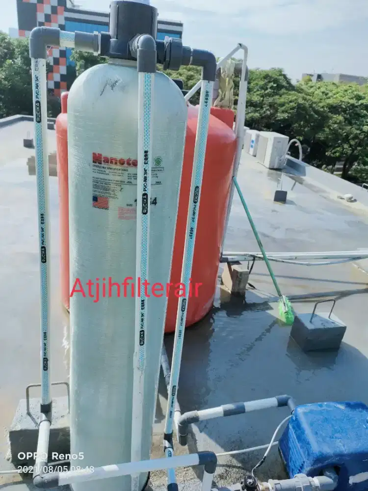 Filter air sumur keruh bau bedi
