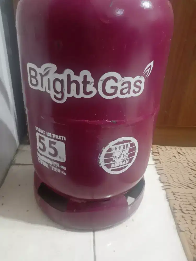 Tabung gas bright gas 5,5kg plus isi