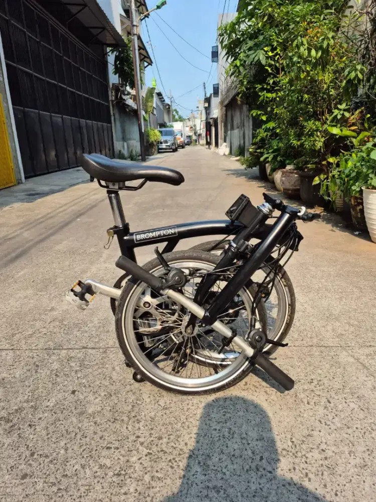 brompton hitam 2019 S6L