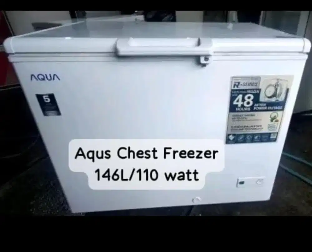 Chest freezer aqua 146 liter
