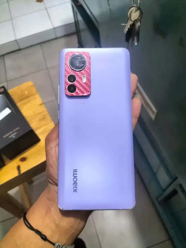 XIAOMI 12 PRO 12/256 WARNA PARPLE SEKEN MULUS ORIGINAL