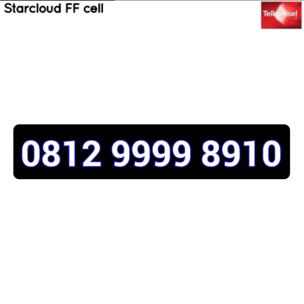 Perdana Nomor Cantik Simpati Telkomsel 9999 8910