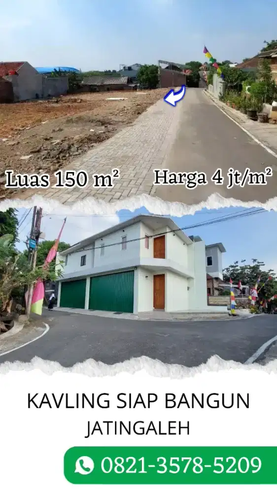 Tanah Dijual Murah Tengah Kota